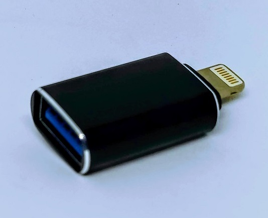 IntCo Adaptador Lightning Iphone a USB 3.0 OTG 09-032