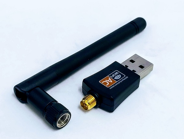 Adaptador Usb Wifi Dual Band (2,4 y 5GHz) 600Mbops mas Bl